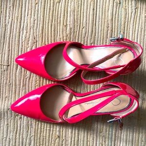 Pink Jessica Simpson heels size 8
